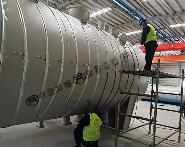 中石化香港油庫罐體電伴熱安裝圖